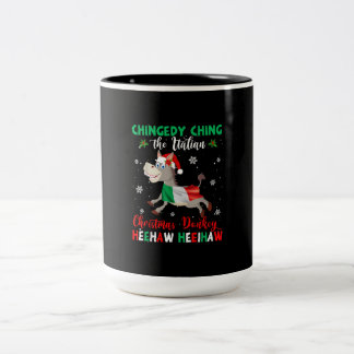 Dominick Der Donkey-Esel Zweifarbige Tasse