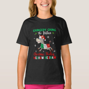 Dominick The Christmas Donkey-italienischer Donkey T-Shirt