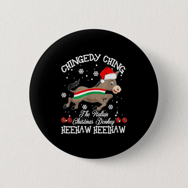 Dominick The Christmas Italian Chris  Button (Vorderseite)