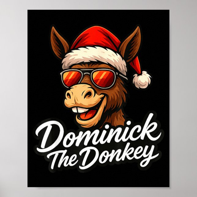Dominick The Funny Tee  Poster (Vorne)