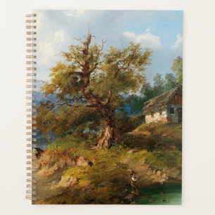 Dominik Schufried Un paysage montagneux avec...