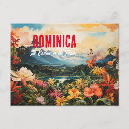DOMINIKA Das Wesen der Tropen Postkarte