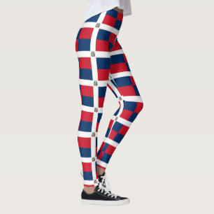 Dominikanische Flagge Leggings