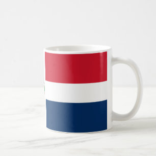 Dominikanische Flagge Tasse