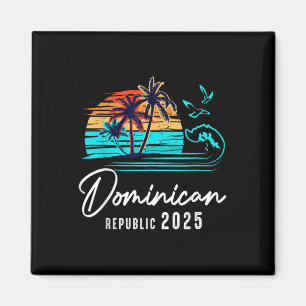 Dominikanische Republik 2025 Sommerferien Matching Magnet