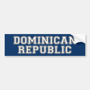 Dominikanische Republik Autoaufkleber