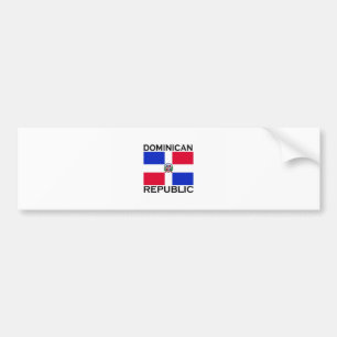 Dominikanische Republik Autoaufkleber