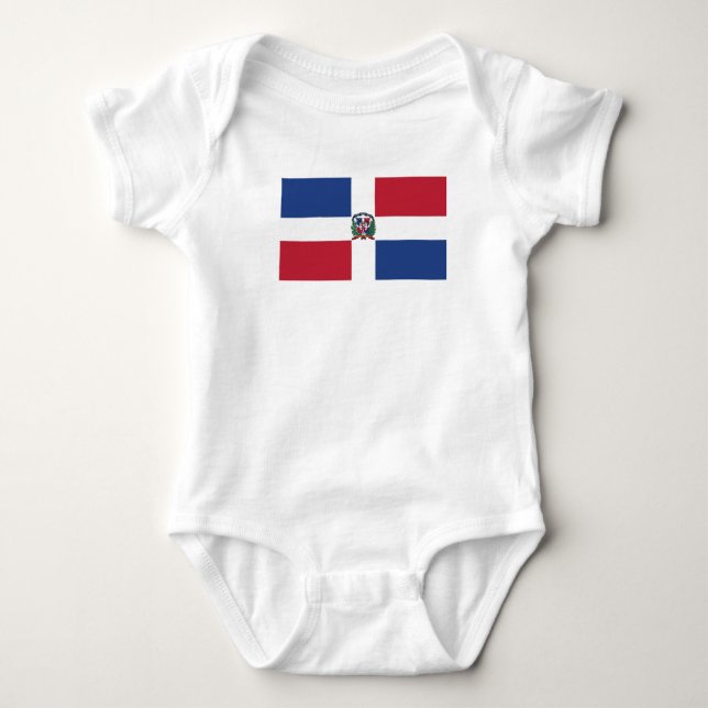 Dominikanische Republik Baby Strampler (Vorderseite)