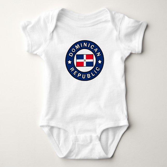 Dominikanische Republik Baby Strampler (Vorderseite)