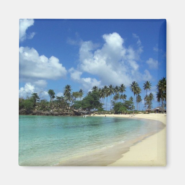 Dominikanische Republik Beach Magnet (Vorne)