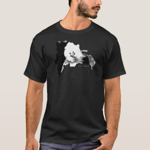Dominikanische Republik Blume Kunst, Dichtung und T-Shirt