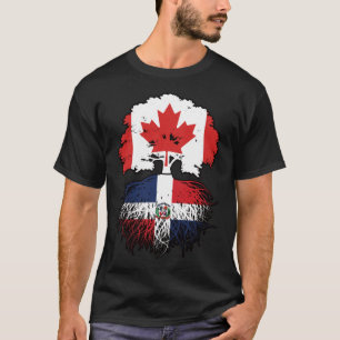 Dominikanische Republik Dominikanischer Kanadische T-Shirt
