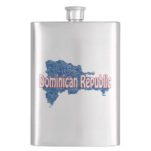 Dominikanische Republik Flachmann