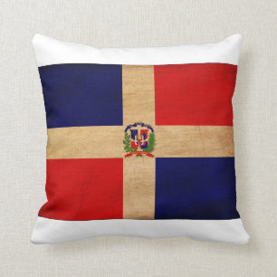 Dominikanische Republik-Flagge Kissen