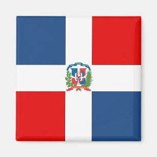 Dominikanische Republik-Flagge Magnet