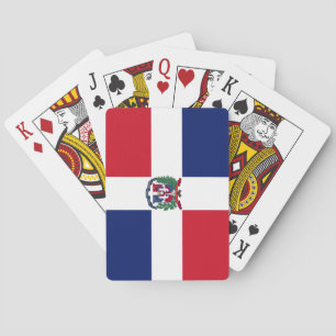 Dominikanische Republik-Flagge Spielkarten