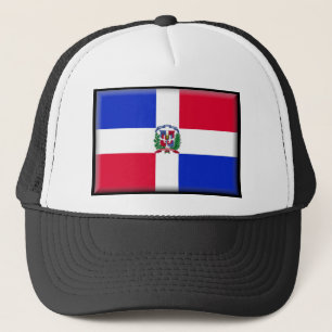 Dominikanische Republik-Flagge Truckerkappe