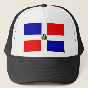 Dominikanische Republik-Flagge Truckerkappe