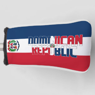 Dominikanische Republik Flagge Wunderschön Patriot Golf Headcover