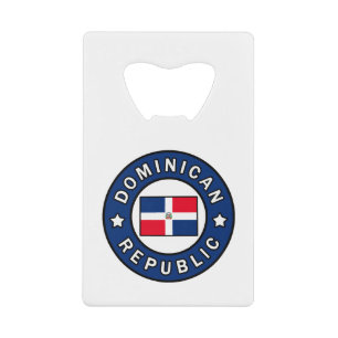 Dominikanische Republik Geldbeutel Flaschenöffner