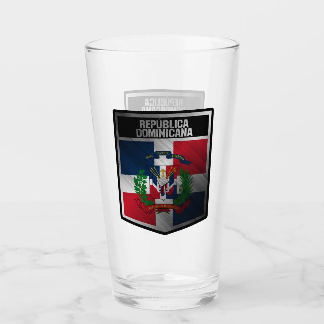 Dominikanische Republik Glas (Vorderseite)
