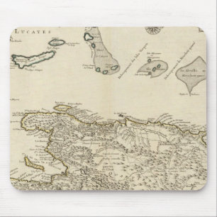 Dominikanische Republik, Haiti, Westindien Mousepad