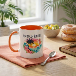 Dominikanische Republik Heritage Keramik Tasse