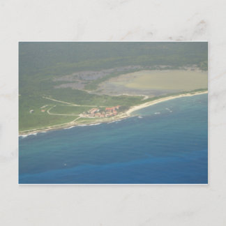 Dominikanische Republik Hispanola Luftsicht Postkarte