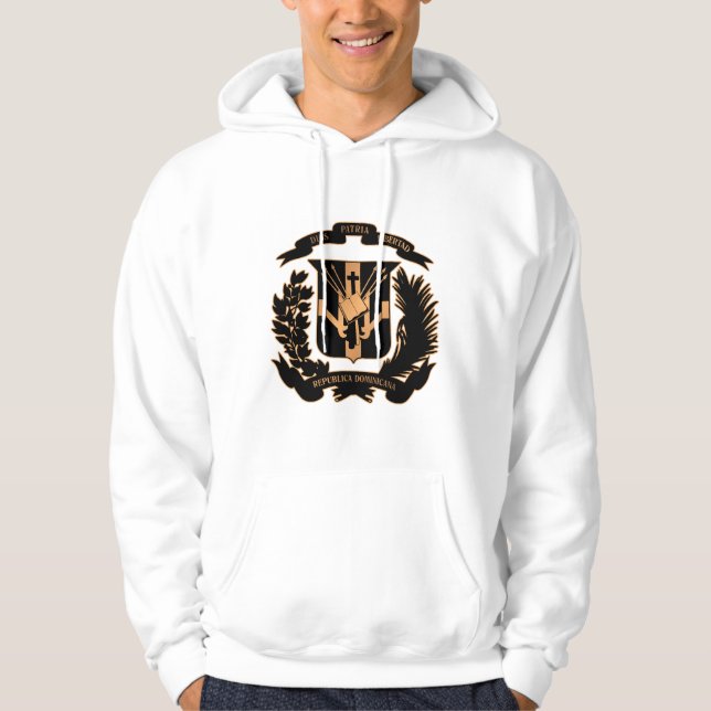 Dominikanische Republik Hoodie (Vorderseite)