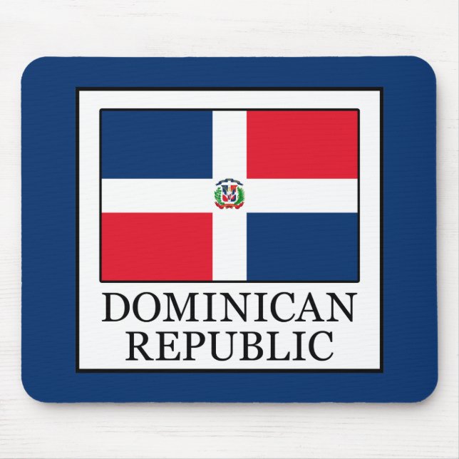 Dominikanische Republik Mousepad (Vorne)
