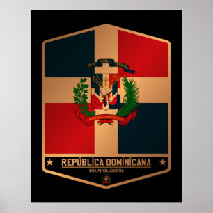 Dominikanische Republik Poster