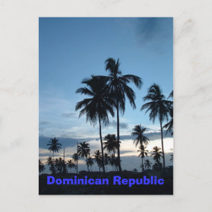 Dominikanische Republik Postkarte