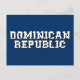 Dominikanische Republik Postkarte