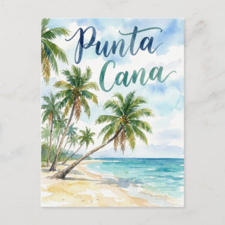 Dominikanische Republik Punta Cana Strand Postkarte