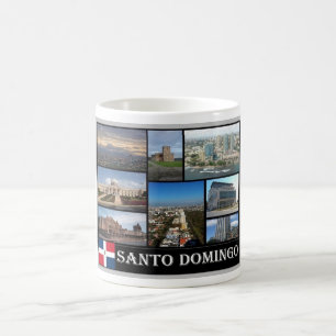 Dominikanische Republik - Santo Domingo - Mosaik - Kaffeetasse