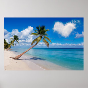 Dominikanische Republik Saona Island Tropical Beac Poster