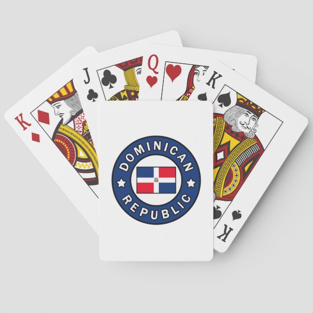 Dominikanische Republik Spielkarten (Rückseite)