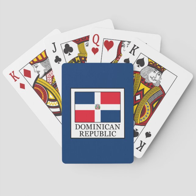 Dominikanische Republik Spielkarten (Rückseite)