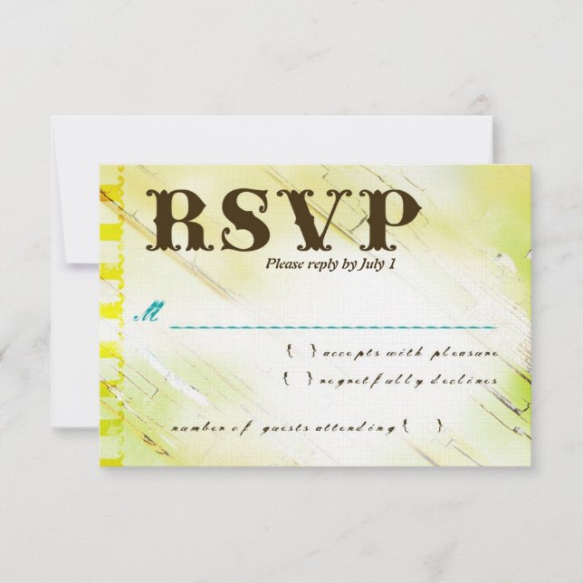 DOMINIKANISCHE REPUBLIK UAWG RSVP KARTE (Vorderseite)