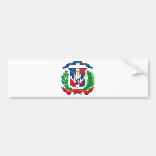 Dominikanische Republik-Wappen Autoaufkleber