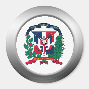 Dominikanische Republik-Wappen Magnet
