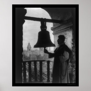 Dominikanischer Kirchturm in Lima, Peru 1902 Poster