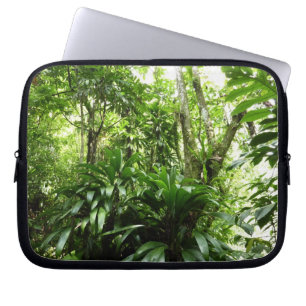 Dominikanischer Regenwald I Tropische Natur Laptopschutzhülle