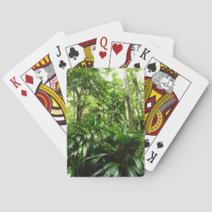 Dominikanischer Regenwald I Tropische Natur Spielkarten