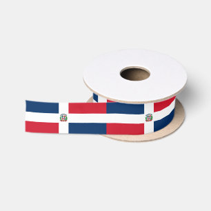 Dominikanisches Flaggenband Satinband