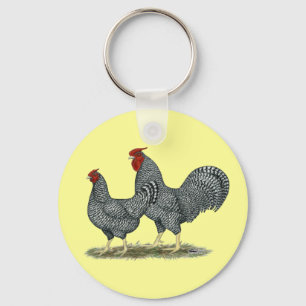 Dominique Chickens Schlüsselanhänger