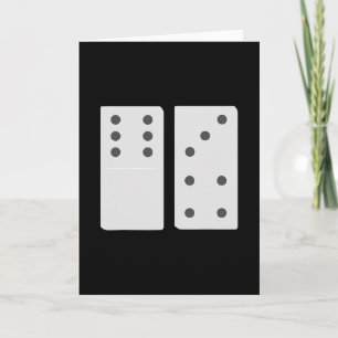 Domino 67 passende Gruppe lustige 6 und 7 Zahl Plä Karte