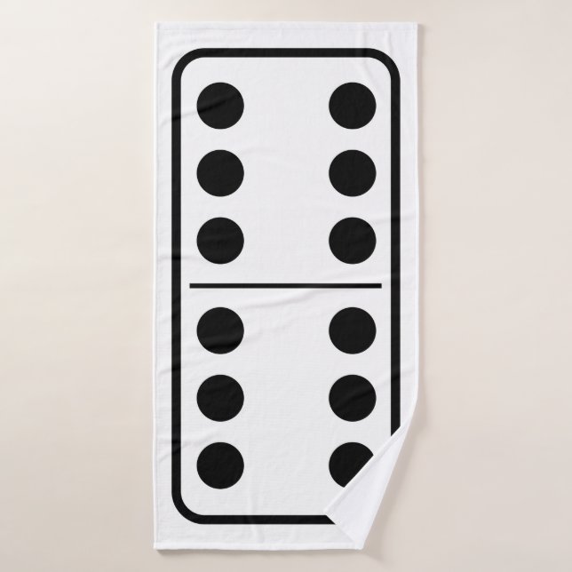 Domino 6 6 (Serviette de bain)
