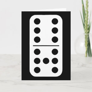 Domino 6 und 7 passende 67 Dominos Gruppenkostüme  Karte