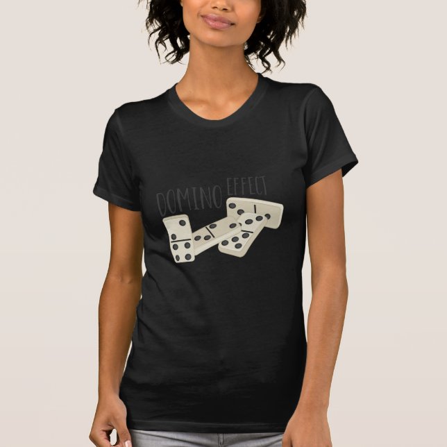Domino-Effekt T-Shirt (Vorderseite)